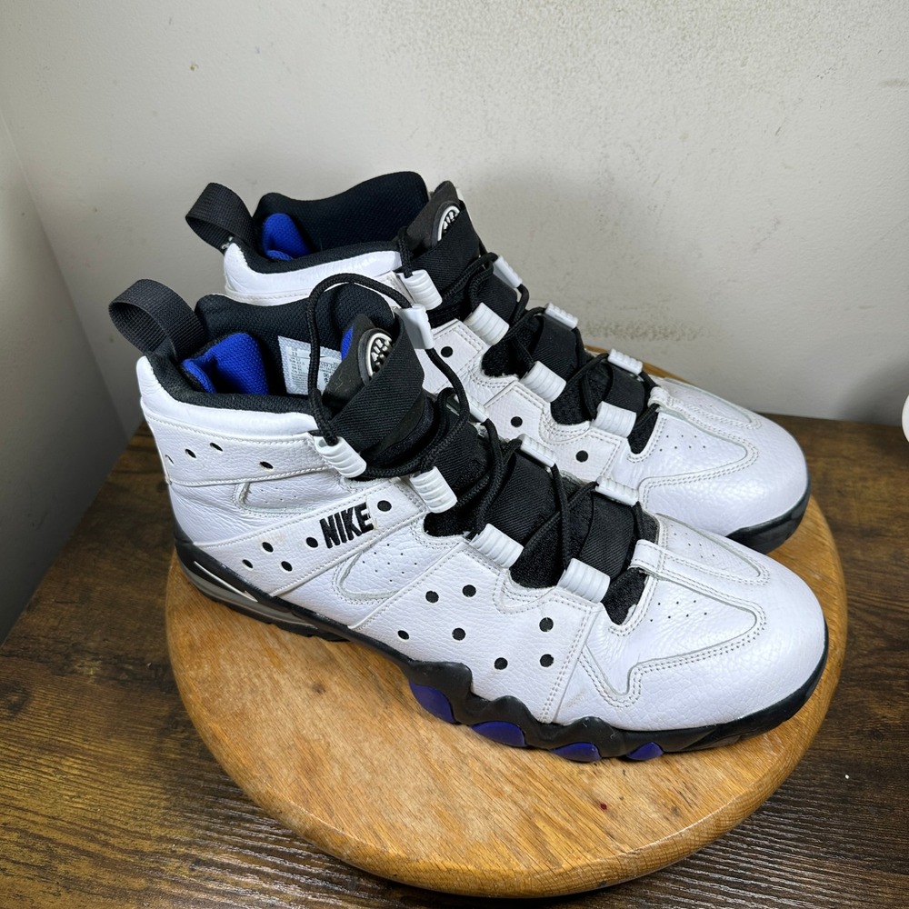 Nike Air Max CB 34 Charles Barkley White Old Royal Mens Sz 13 Shoes DD8557-100